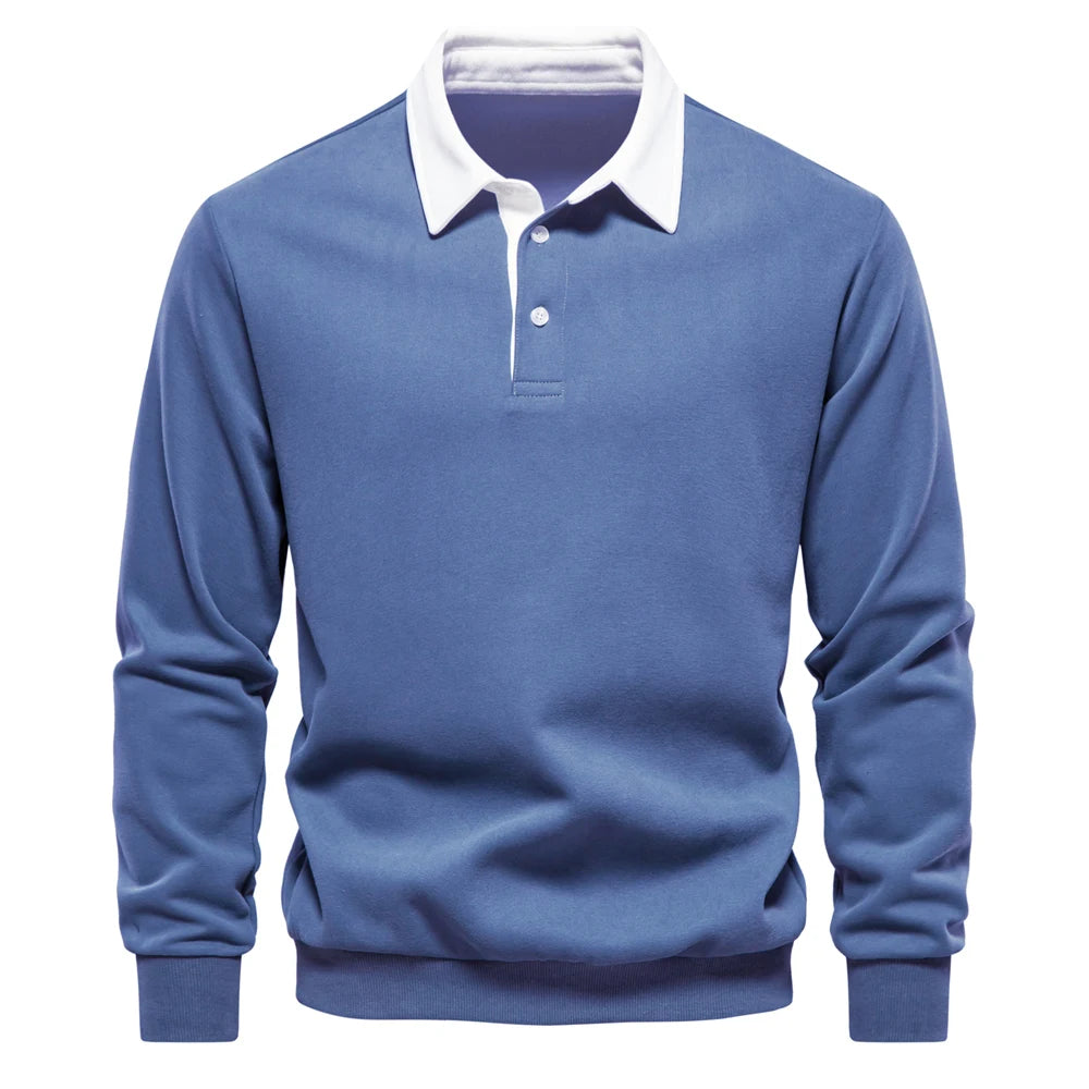 Men’s Polo Sweatshirt