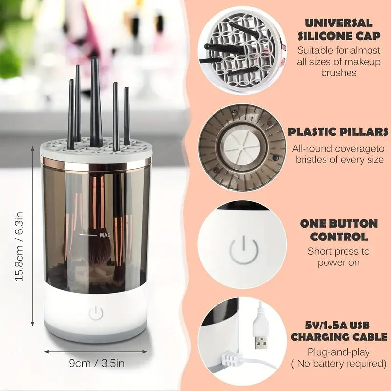 Makeup Brush Cleaner and Dryer
