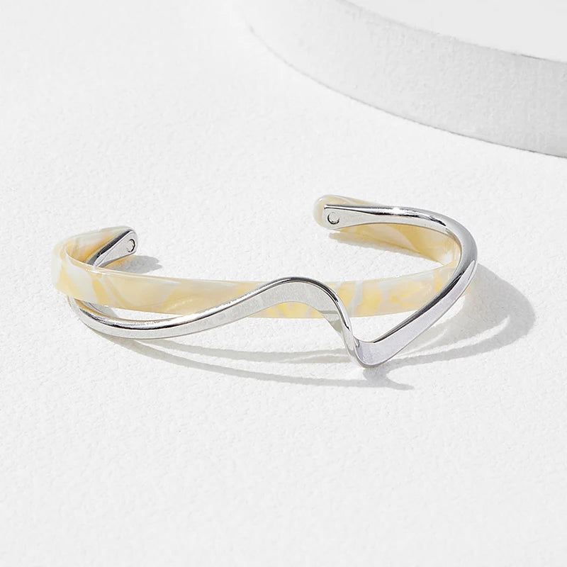 Wave Cuff Bracelet