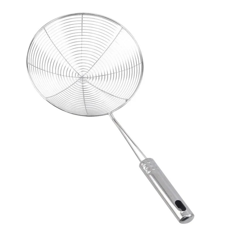 Stainless Steel Food Strainer Set – 1/3/5 Piece Frying and Cooking Skimmer Spoons
