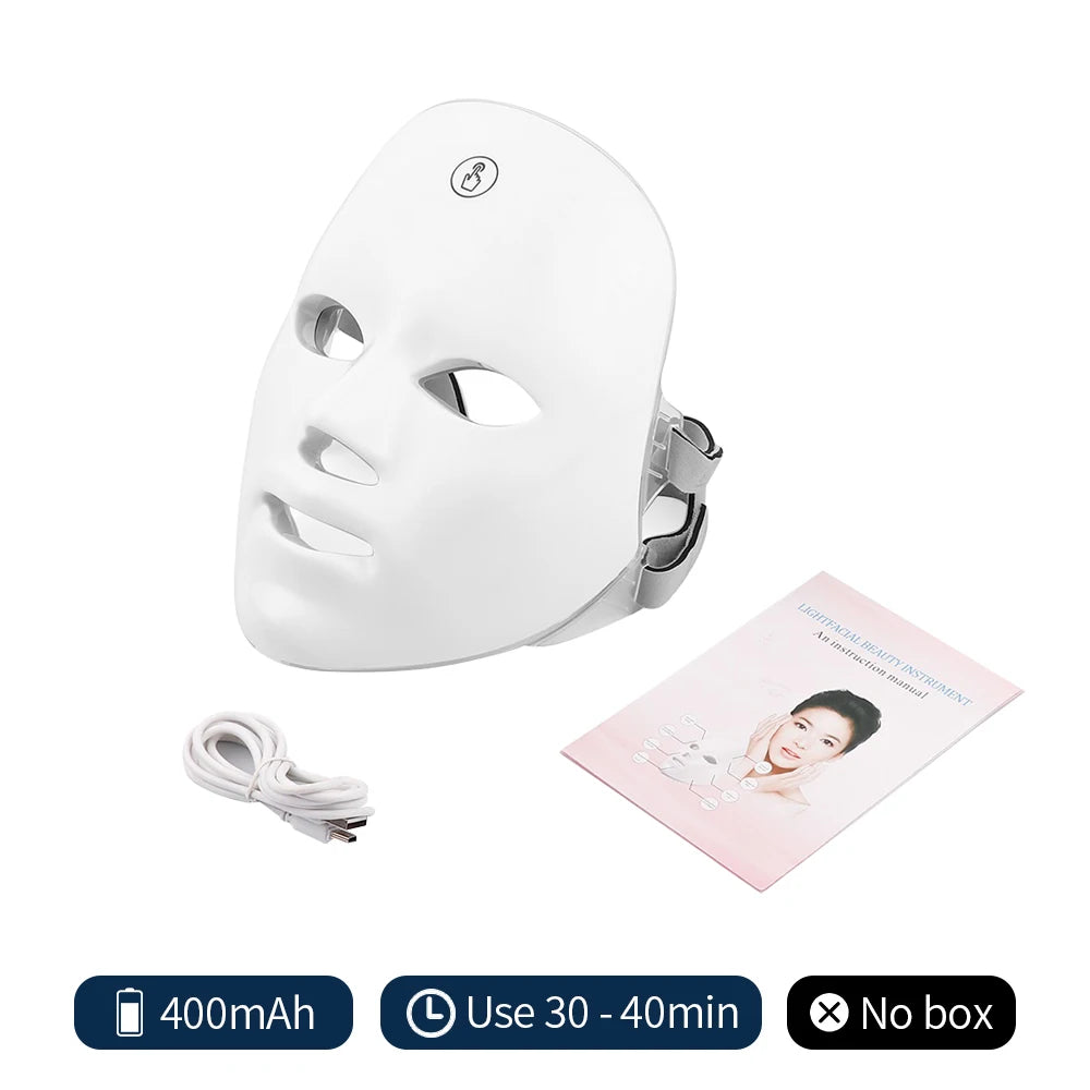 LED Light Therapy Facial Mask