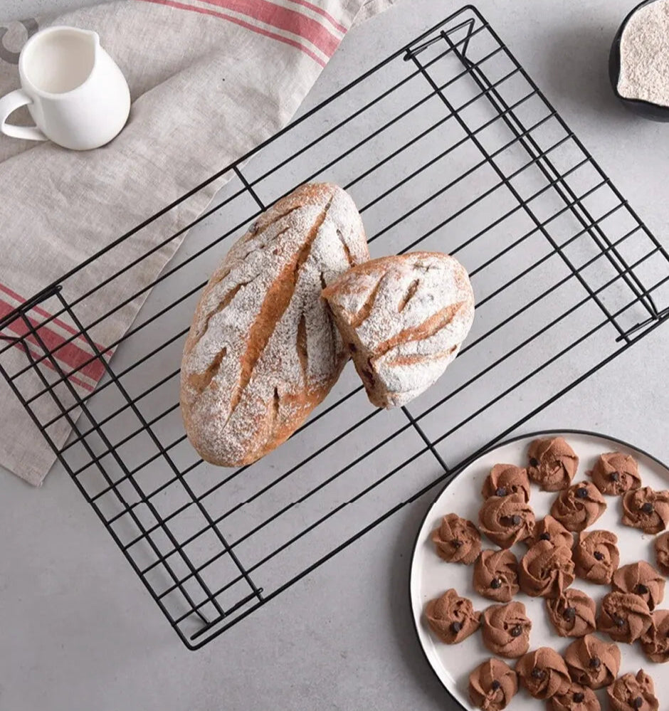 3-Tier Cooling Rack for Baking – Stackable Wire Rack for Cookies, Cakes & Pastries