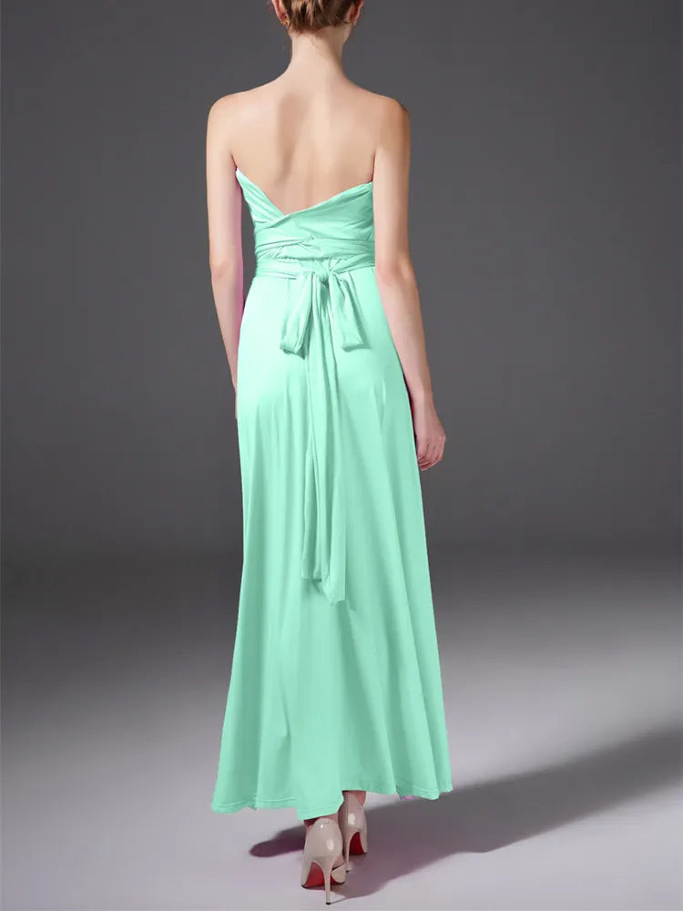 Marzella Multiway Maxi Dress – Tie Wrap Bridesmaid and Formal Occasion Gown in Multiple Colours