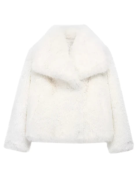 Luxurious Faux Fur Women’s Jacket
