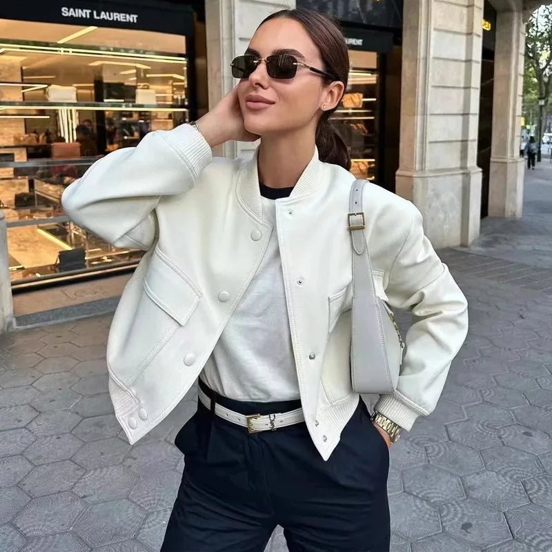 Cropped Utility Jacket