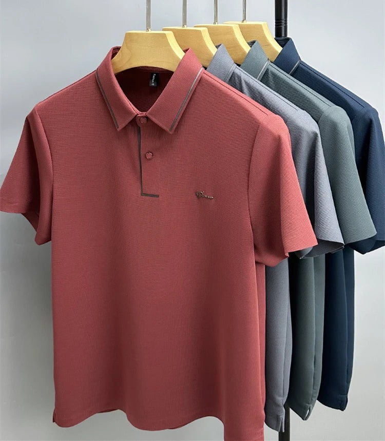 Riviera Men’s Polo Shirt – Classic Fit Short Sleeve Top for Smart Casual, Daily Wear & Holidays