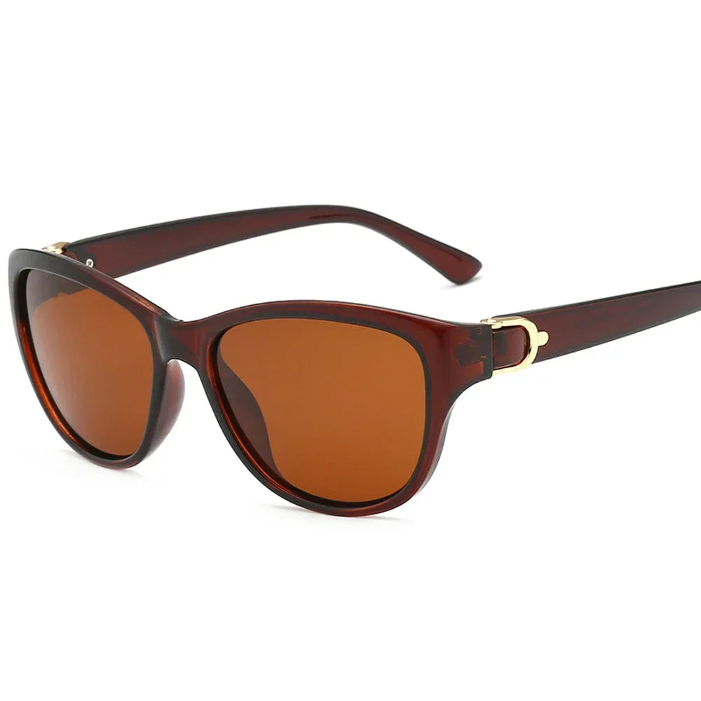 Serena Elegant Black Sunglasses – UV Protection Fashion Shades for Women