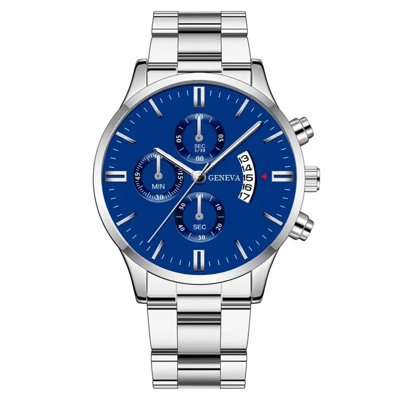 Men's Stainless Steel Chronograph Watch