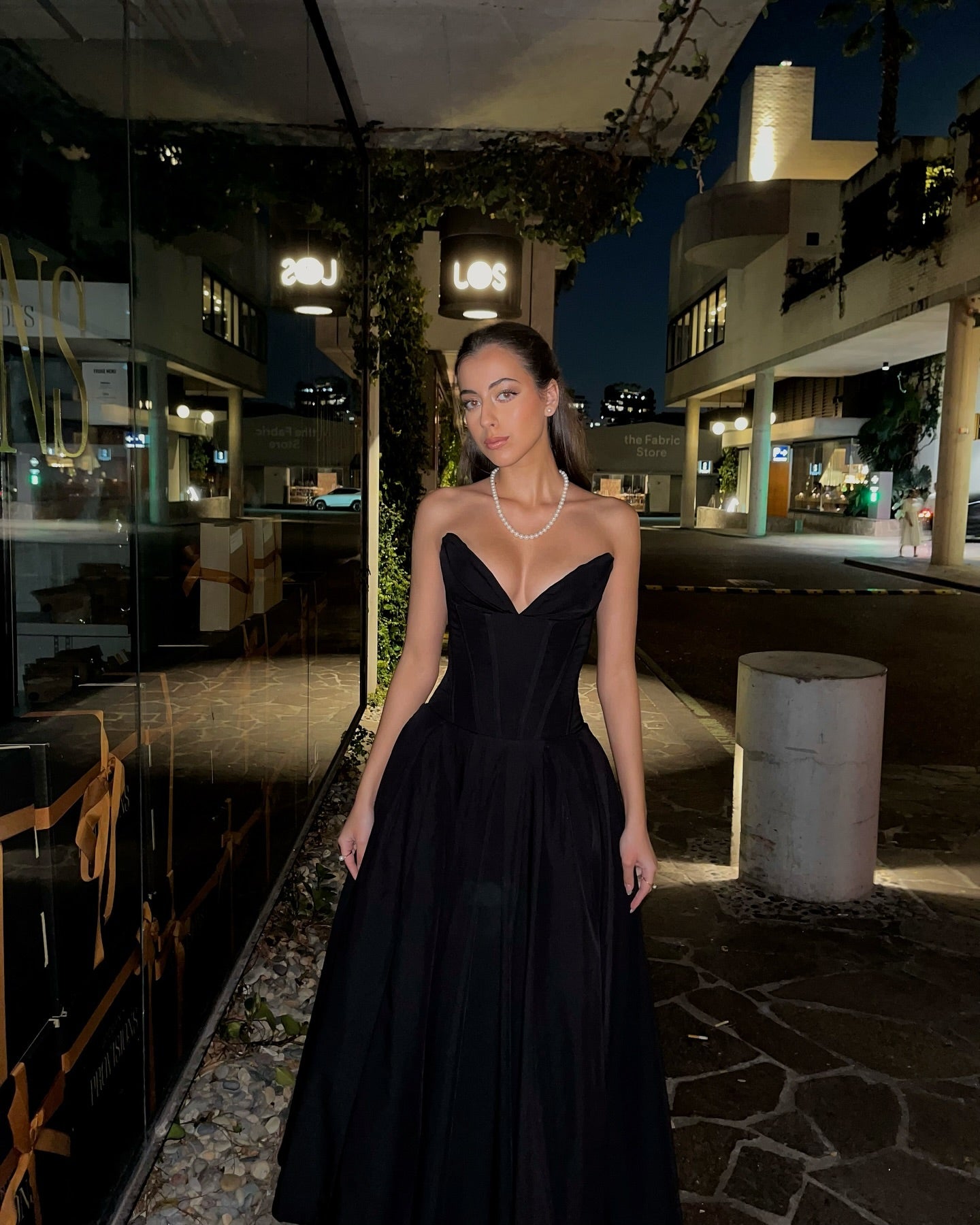 Gorgeous Strapless Sweetheart Neckline Dress with Corset Midi Dress