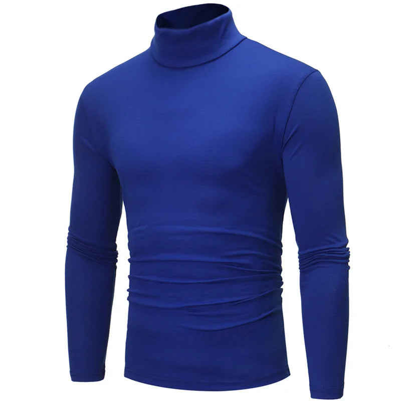 Men's Slim-Fit High-Neck Sweater