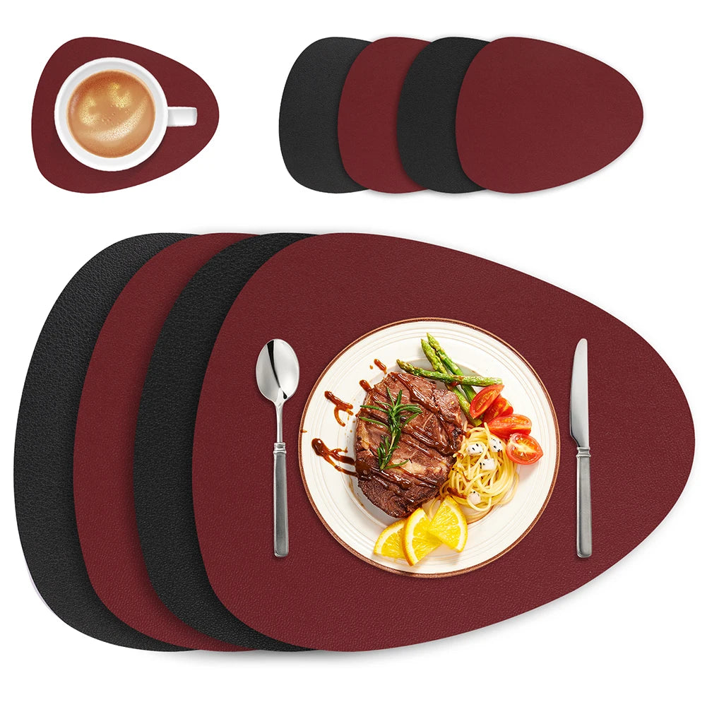 Modern Double Sided Silicone Placemats