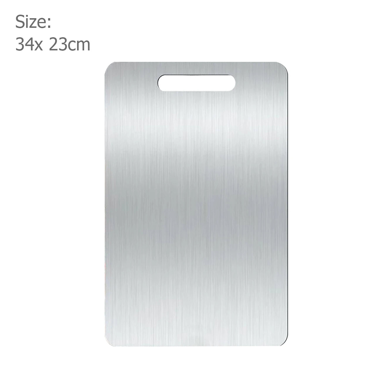 Stainless Steel Chopping Boards – Non-Slip, Hygienic Food Prep Boards in Round & Rectangular Styles