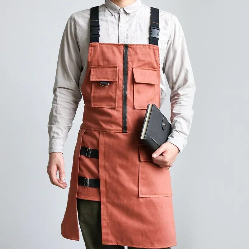 Heavy Duty Utility Apron – Multi-Pocket Adjustable Workwear Apron