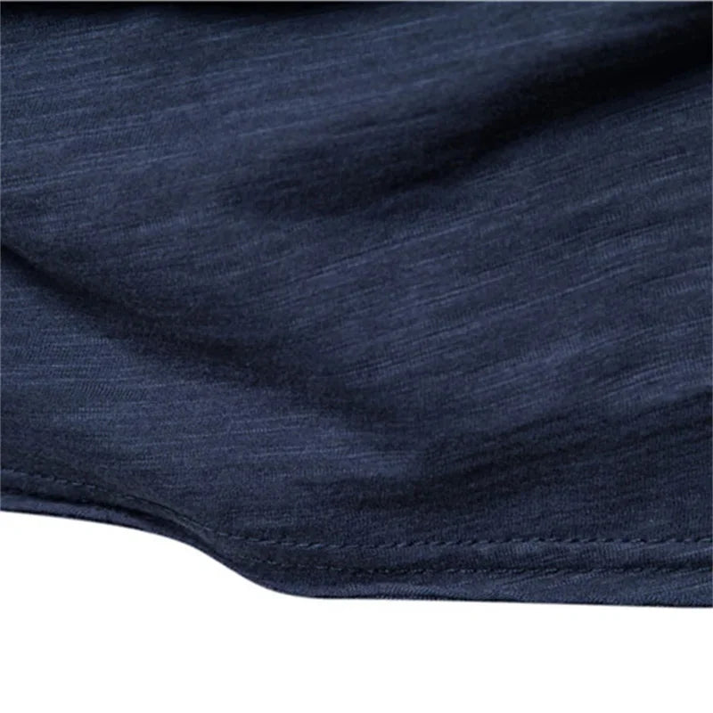Men’s 100% Cotton V-Neck T-Shirt – Slim Fit Lightweight Short Sleeve Casual Tee
