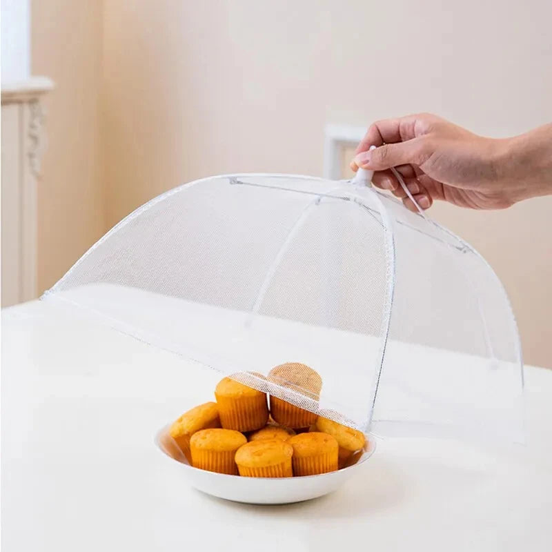 Foldable Mesh Food Cover Tent – Large Reusable Food Protector for Indoor & Outdoor Dining