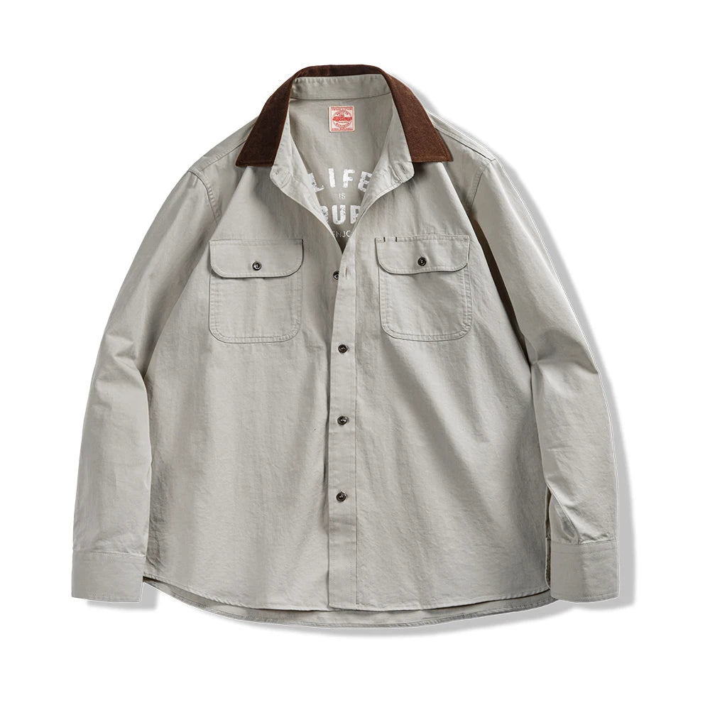 Western Overshirt – Button-Up Shirt
