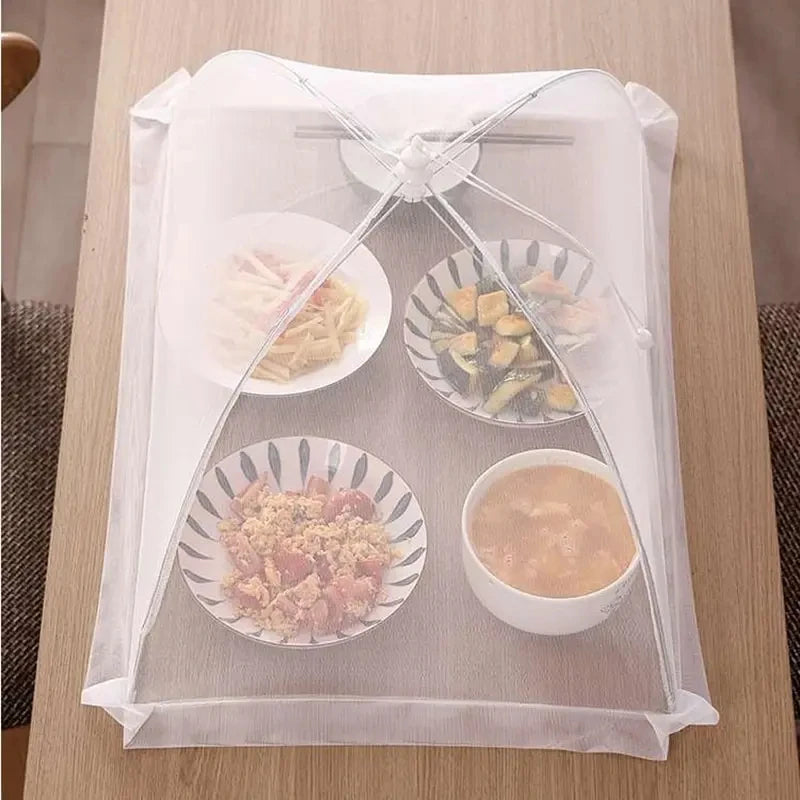 Foldable Mesh Food Cover Tent – Large Reusable Food Protector for Indoor & Outdoor Dining