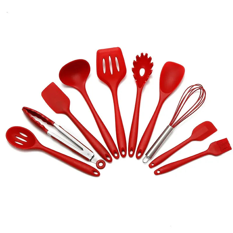 Silicone Utensil Set 10pcs