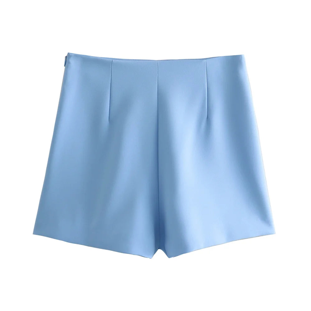 Azure Breeze Jacket & Shorts Co-Ord Set