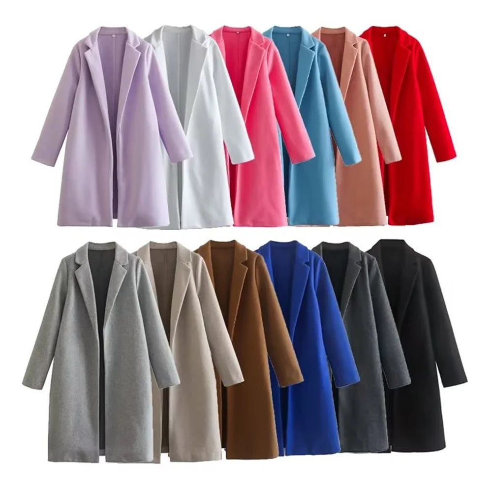 Classic Elegance Longline Coat