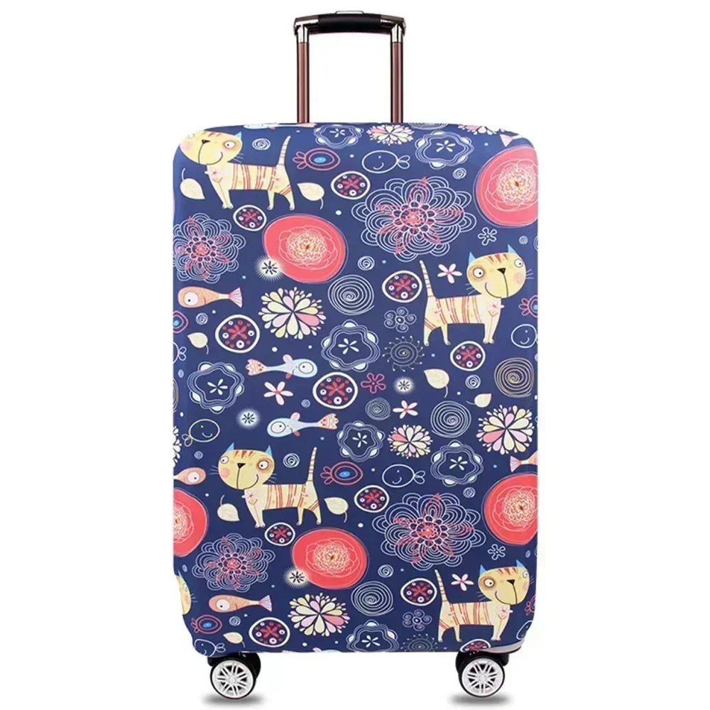 Patterned Luggage Cover