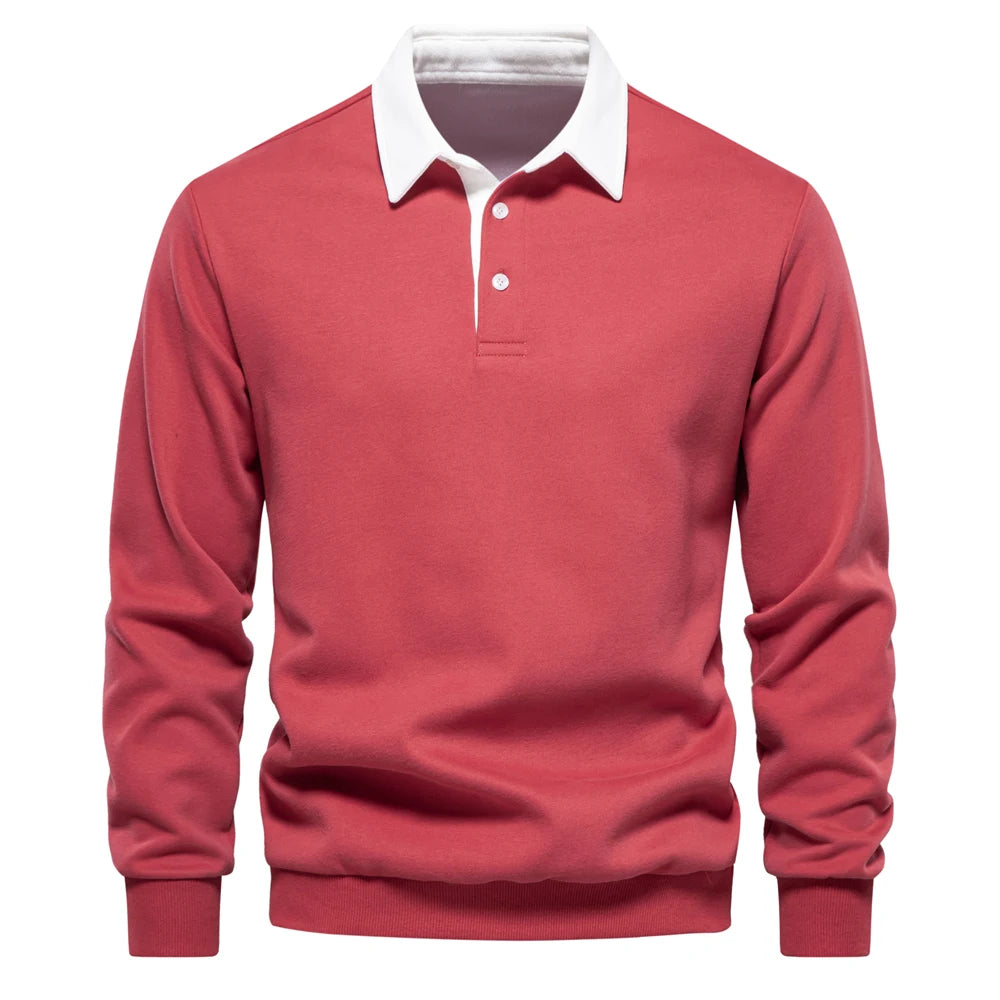 Men’s Polo Sweatshirt