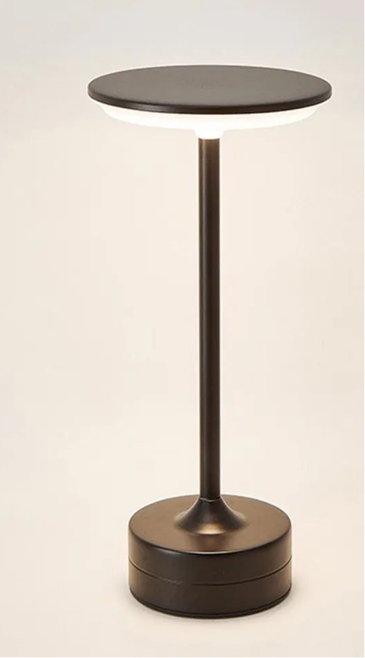Cordless Metal Table Lamp – Modern LED Touch Control Desk, Dinner Table & Bedside Light