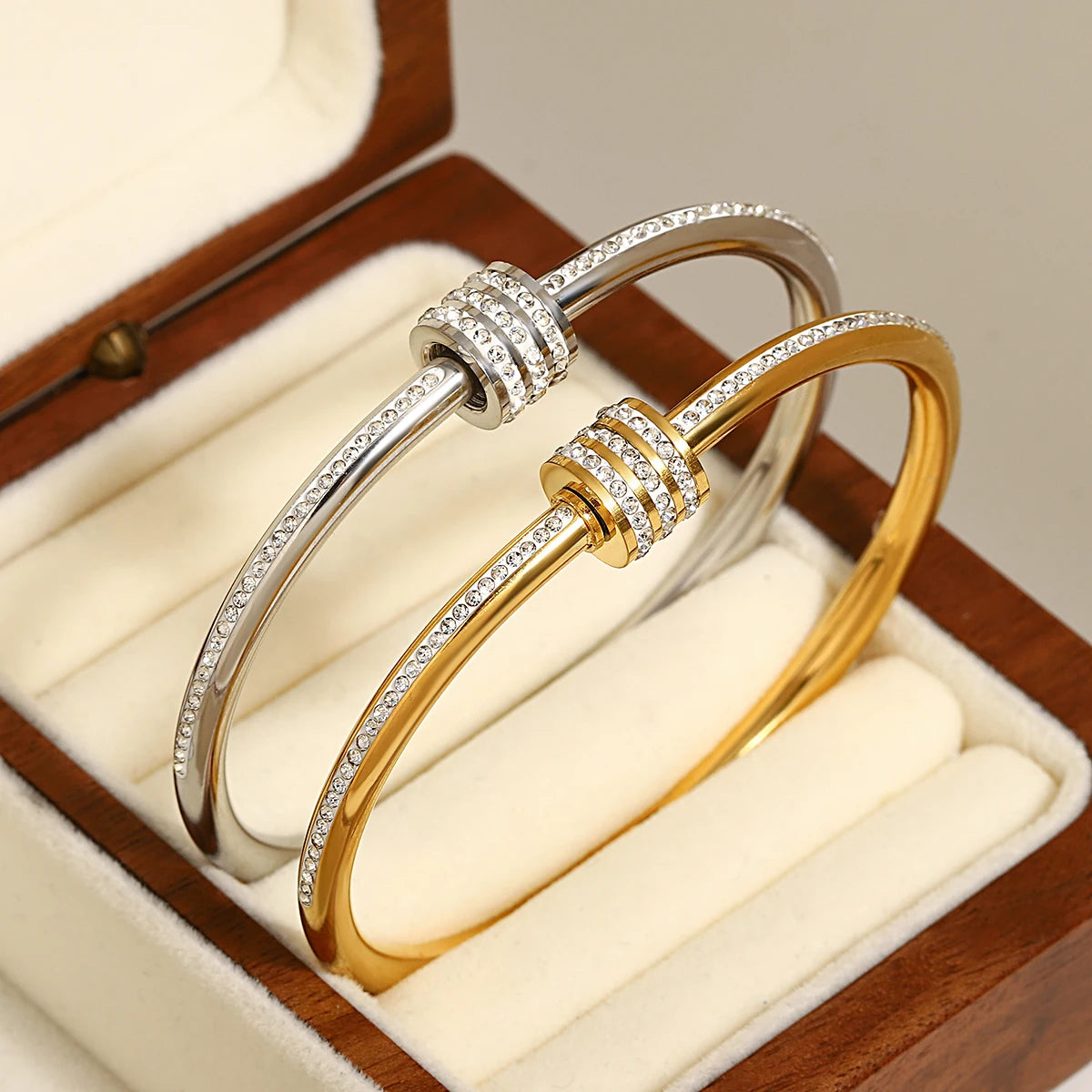 Three Tier Diamond Bracelet