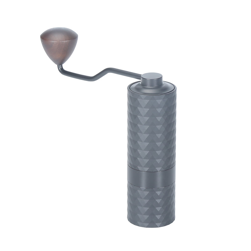 Manual Coffee Grinder with Stainless Steel Burr – Adjustable Hand Crank Grinder for Beans & Espresso