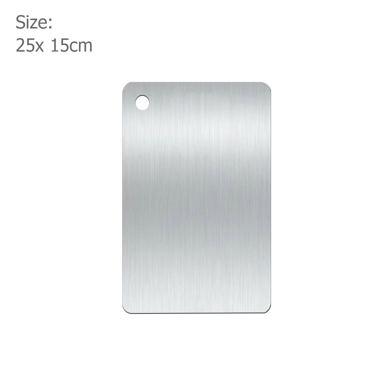 Stainless Steel Chopping Boards – Non-Slip, Hygienic Food Prep Boards in Round & Rectangular Styles