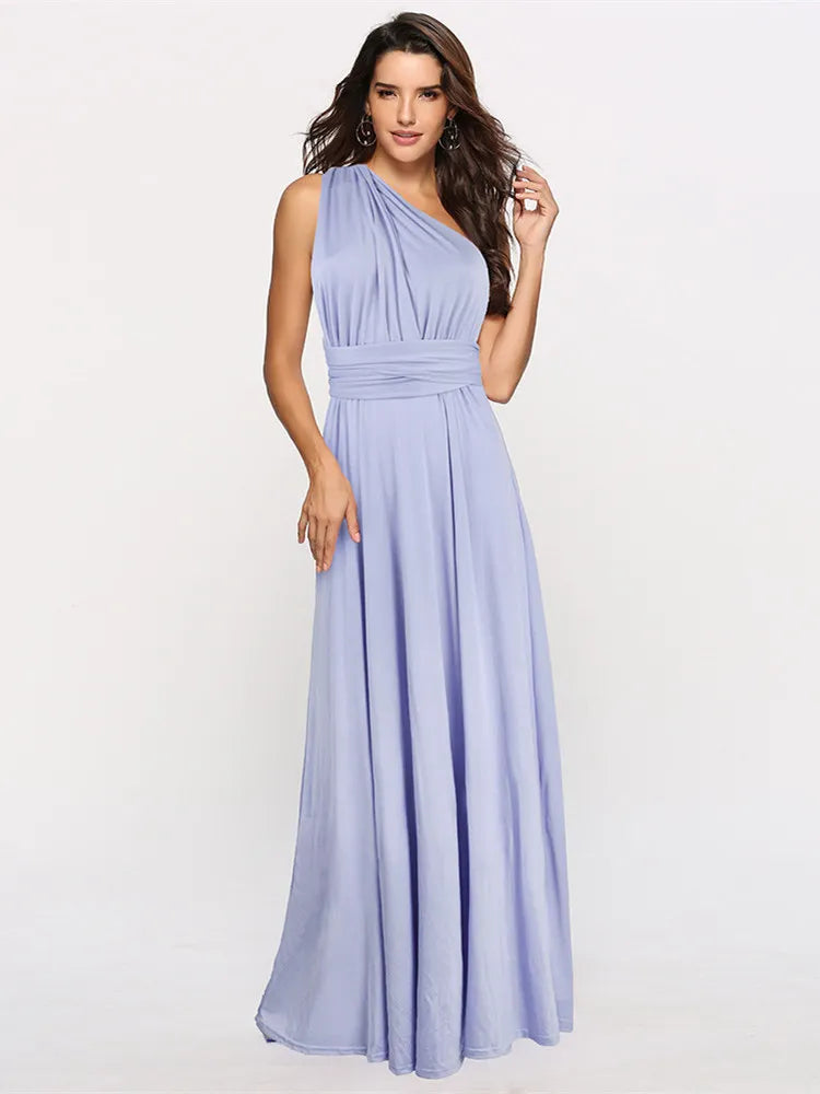 Marzella Multiway Maxi Dress – Tie Wrap Bridesmaid and Formal Occasion Gown in Multiple Colours