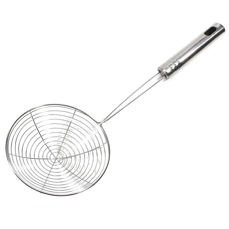 Stainless Steel Food Strainer Set – 1/3/5 Piece Frying and Cooking Skimmer Spoons