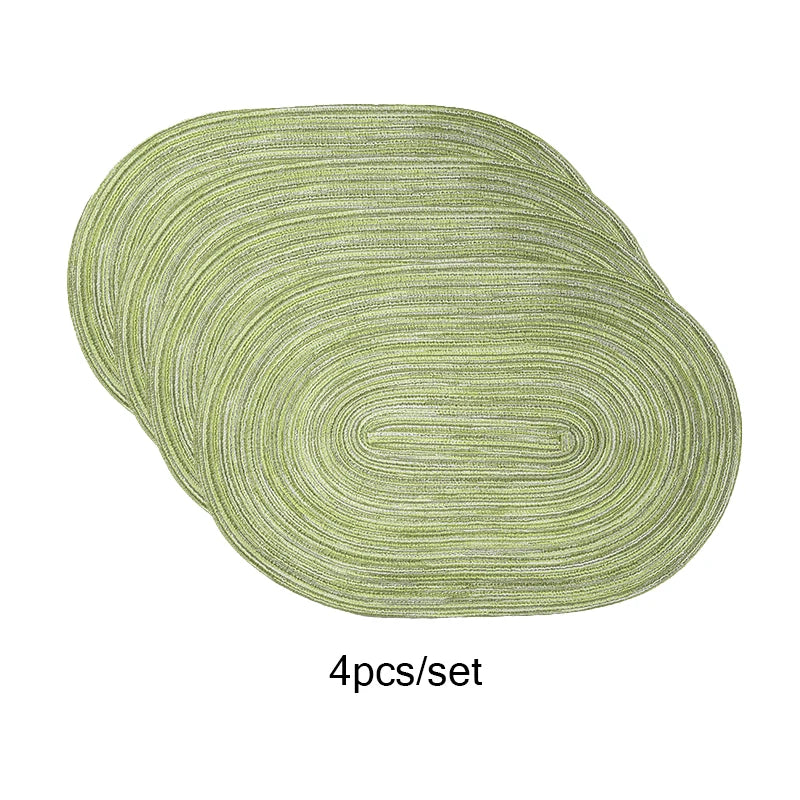 Woven Oval Placemats
