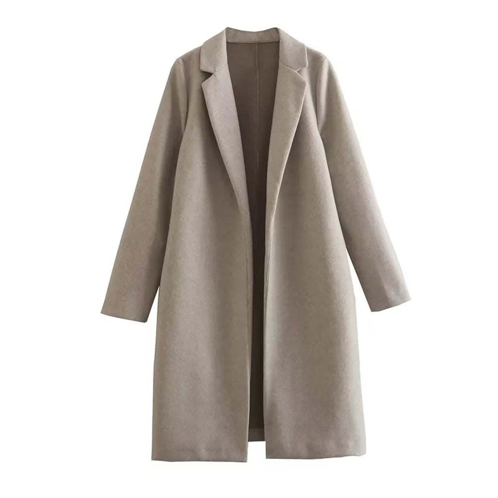 Classic Elegance Longline Coat