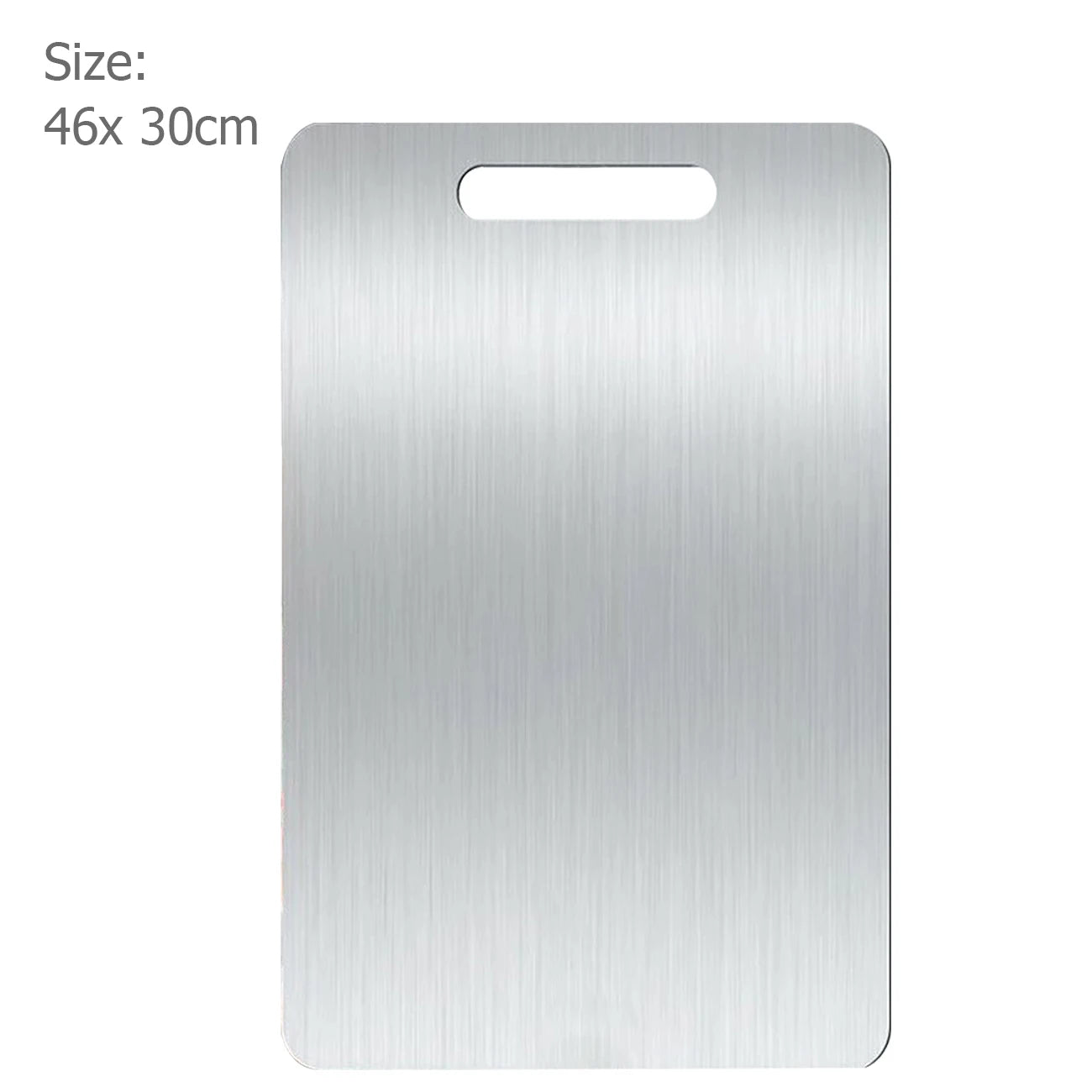 Stainless Steel Chopping Boards – Non-Slip, Hygienic Food Prep Boards in Round & Rectangular Styles