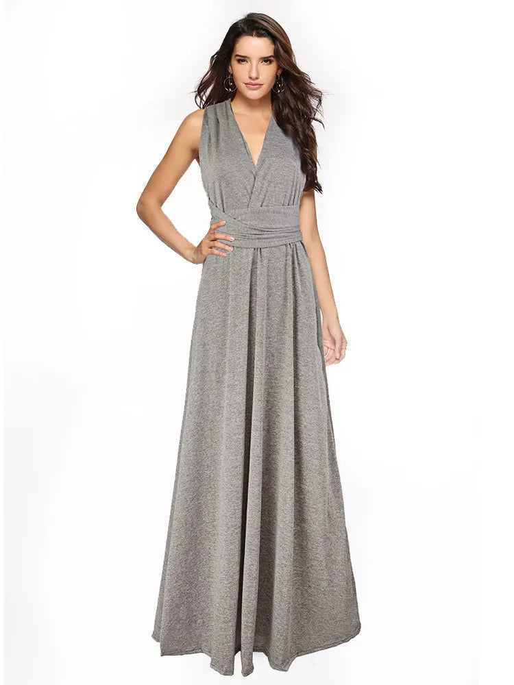 Marzella Multiway Maxi Dress – Tie Wrap Bridesmaid and Formal Occasion Gown in Multiple Colours