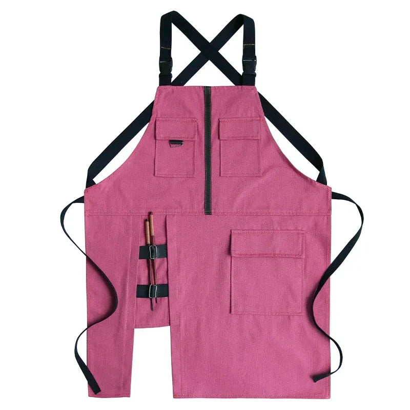 Heavy Duty Utility Apron – Multi-Pocket Adjustable Workwear Apron