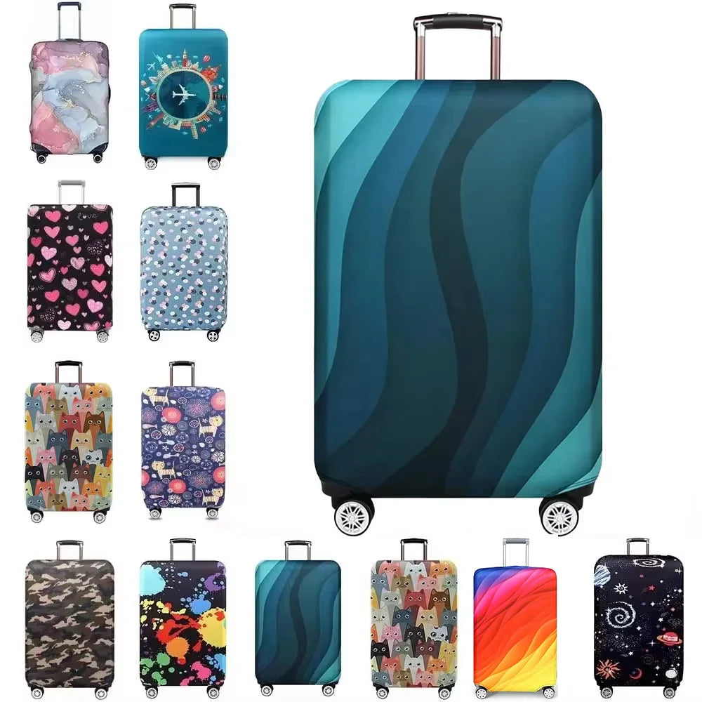 Vibrant Travel Luggage Covers