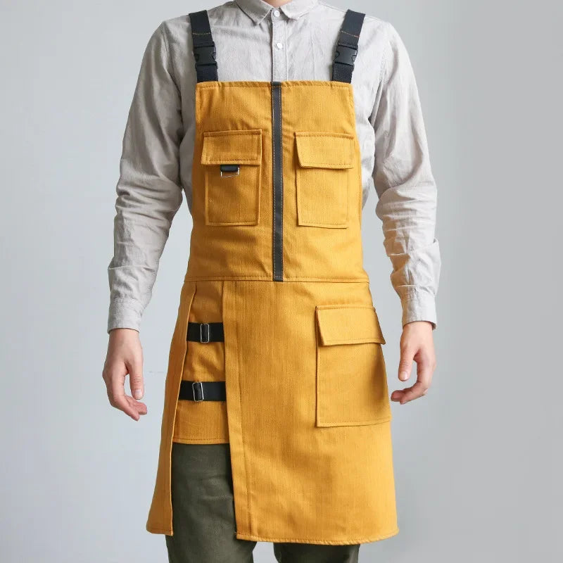 Heavy Duty Utility Apron – Multi-Pocket Adjustable Workwear Apron