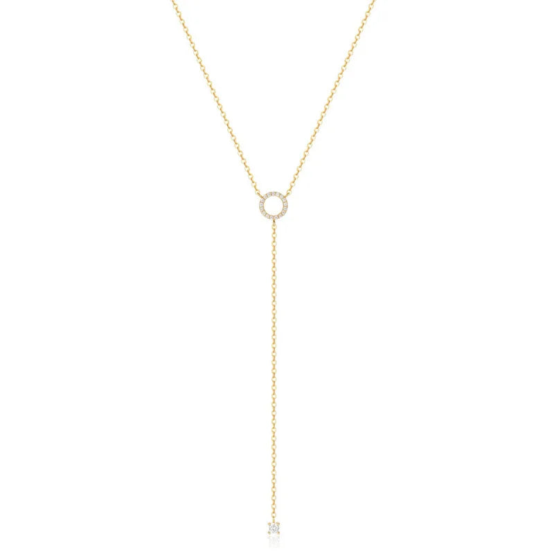 Circle Pendant Necklace