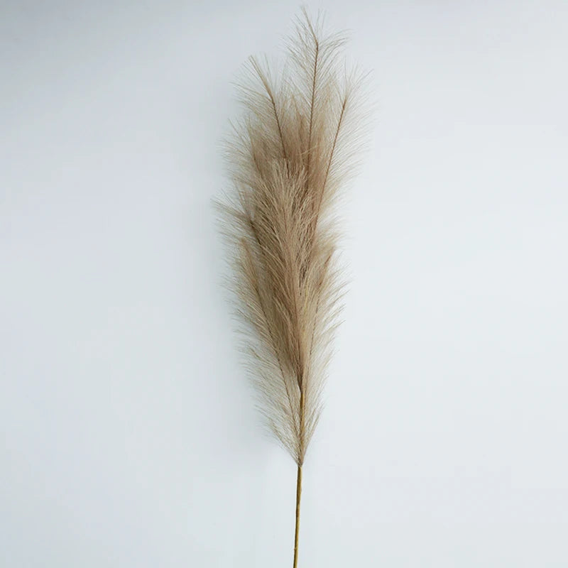 Boho Pampas Grass Bundle – 9 Piece Set of 100cm Fluffy Dried Stems for Home & Wedding Decor