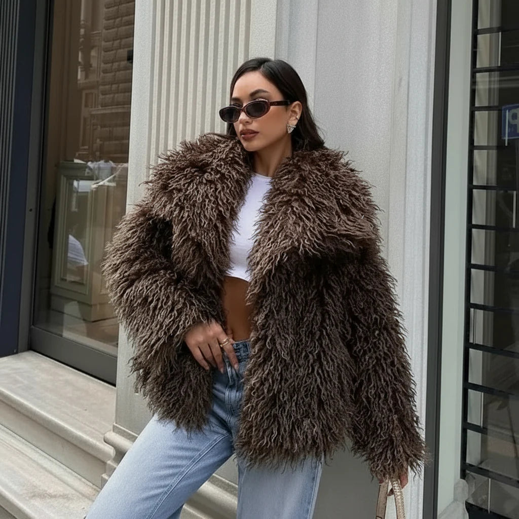 Faux Fur Coats & Jackets