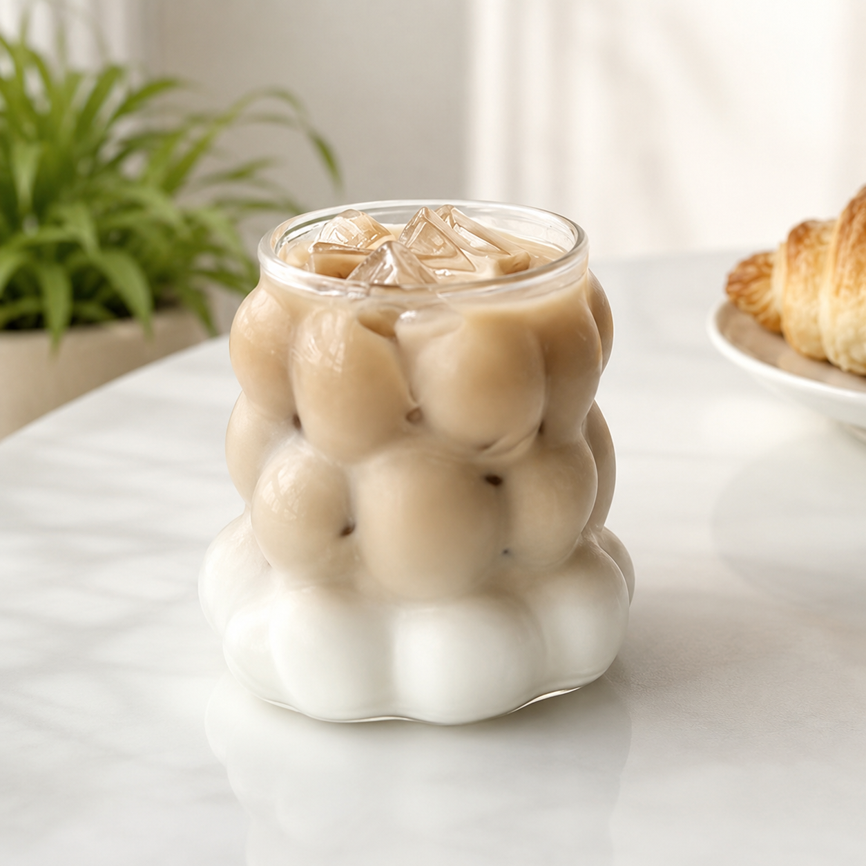 Lunaro Bubble Mug & Tumbler – Heat Resistant Glass