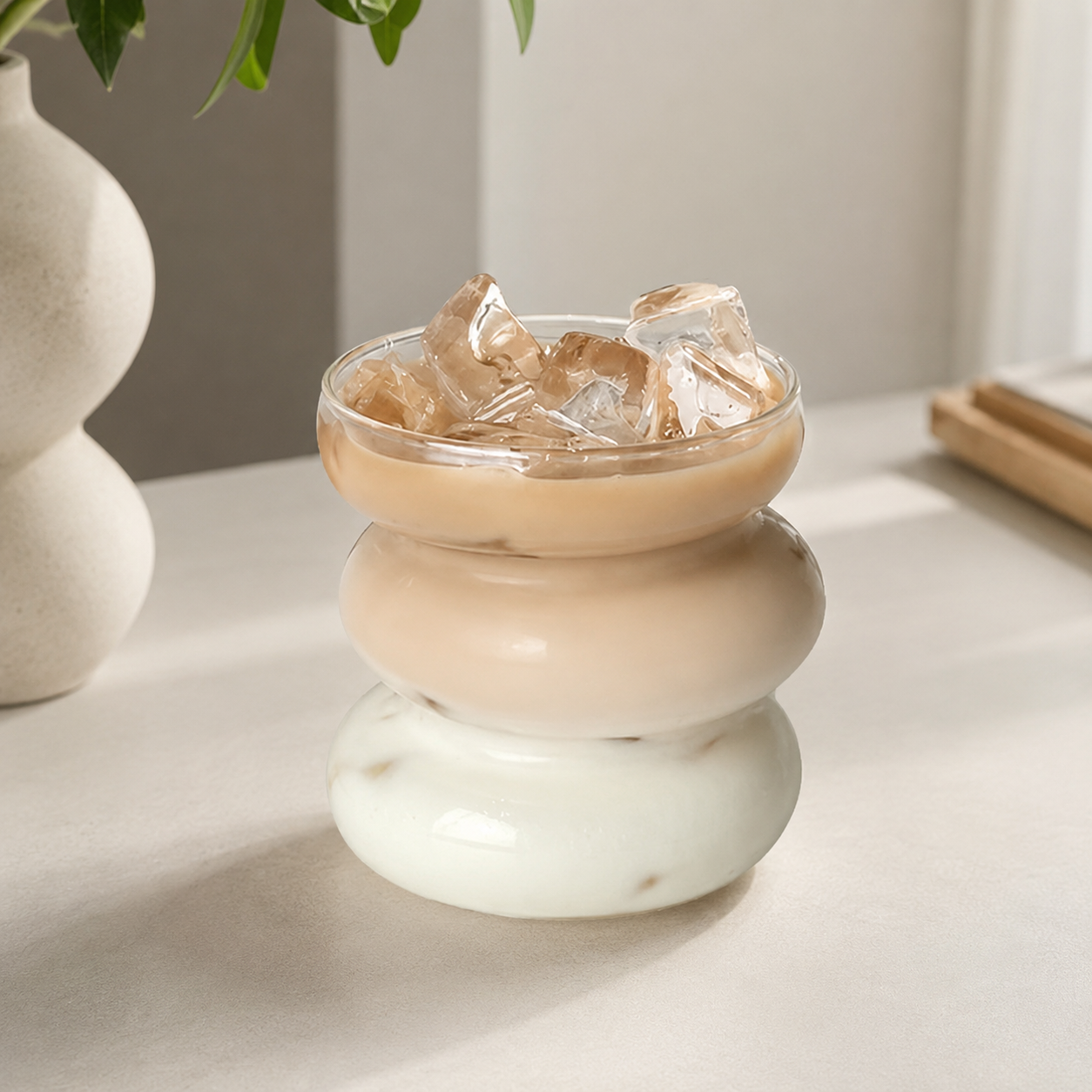 Lunaro Bubble Mug & Tumbler – Heat Resistant Glass
