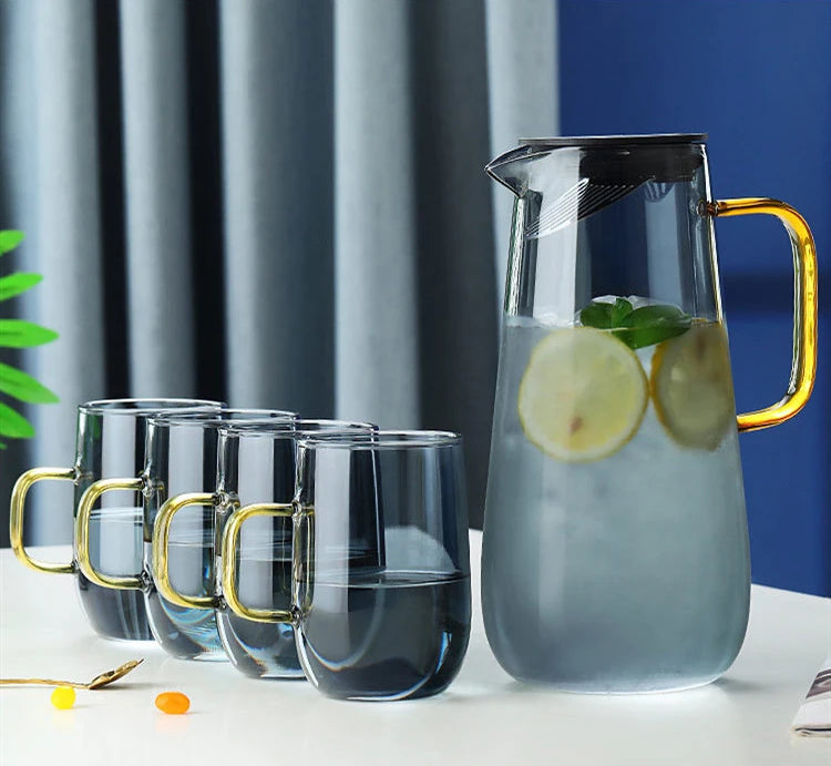 Bellmere Glass Jug & Tumbler Set