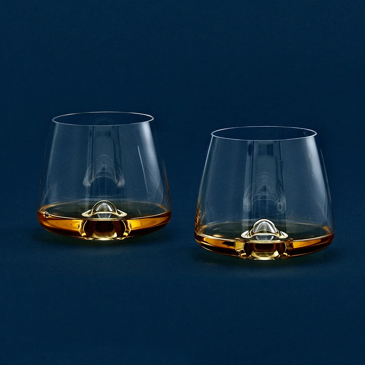Montelle Mountain Base Crystal Whisky Glass Set