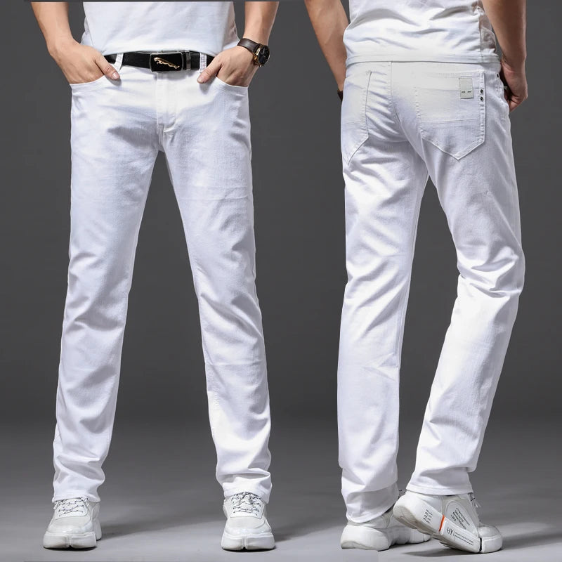 Casual White Jeans