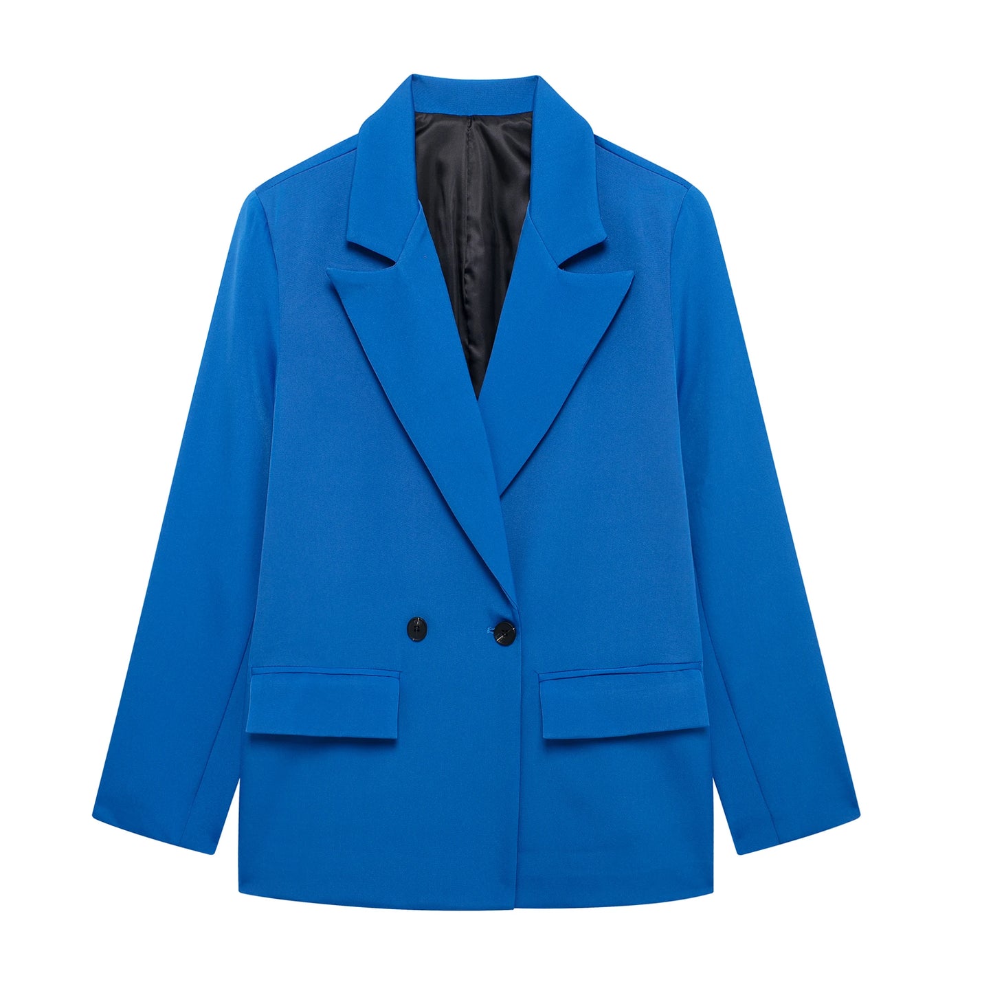 Harper Double-Breasted Suit Jacket – Chic Office Wear & Smart Casual Style Blazer