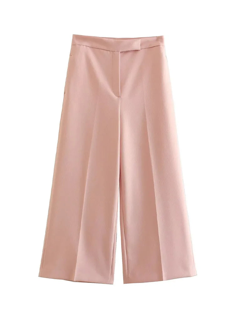Mia Sleeveless Waistcoat & Culottes Suit Set – Tailored Suit Co Ord Set