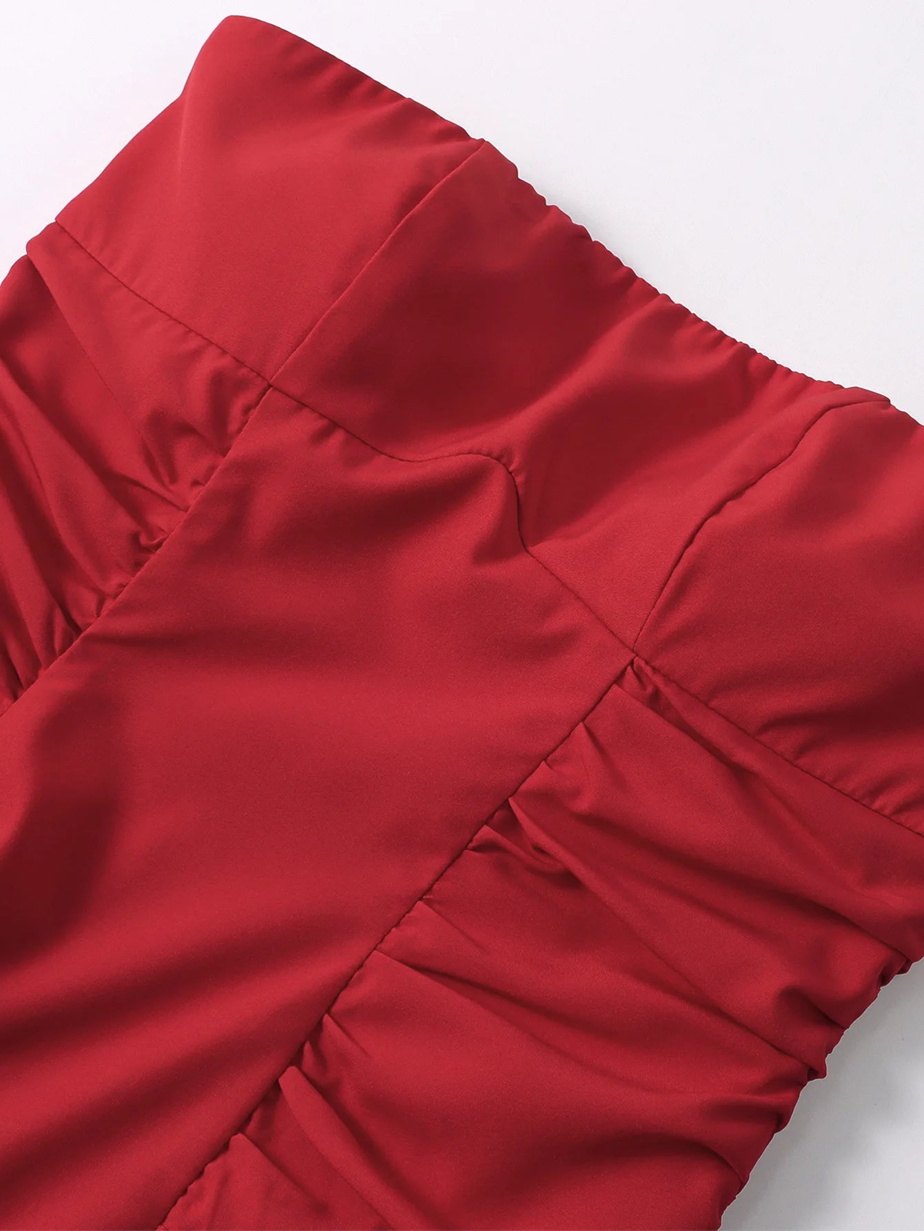 Selaris Strapless Fit and Flare Midi Dress – Strapless Evening Midi Occasion Dress for Women